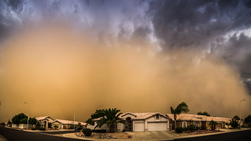 Monsoons, Thunderstorms, Haboobs and Lightning