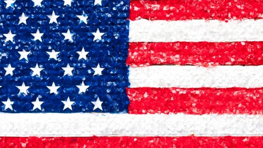 American Flag Craft
