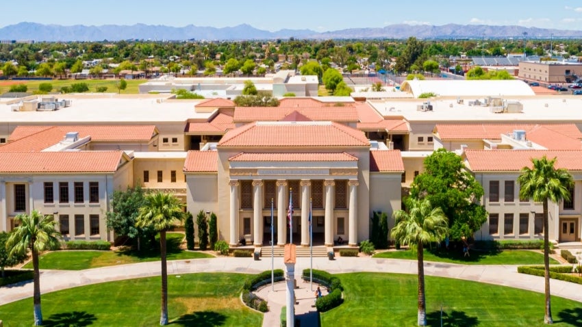 Aerial of Chandler High School