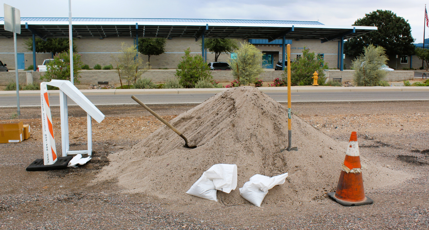Do-It-Yourself Sandbag Station 