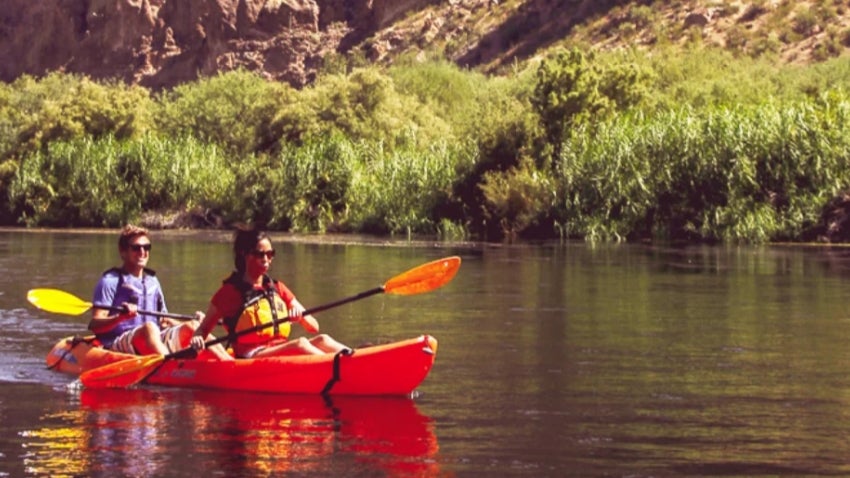 Kayaking on the Salt River