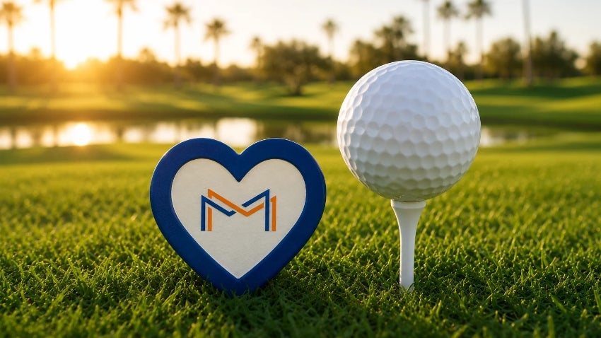 Matthew's Crossing Golf Ball and Tee