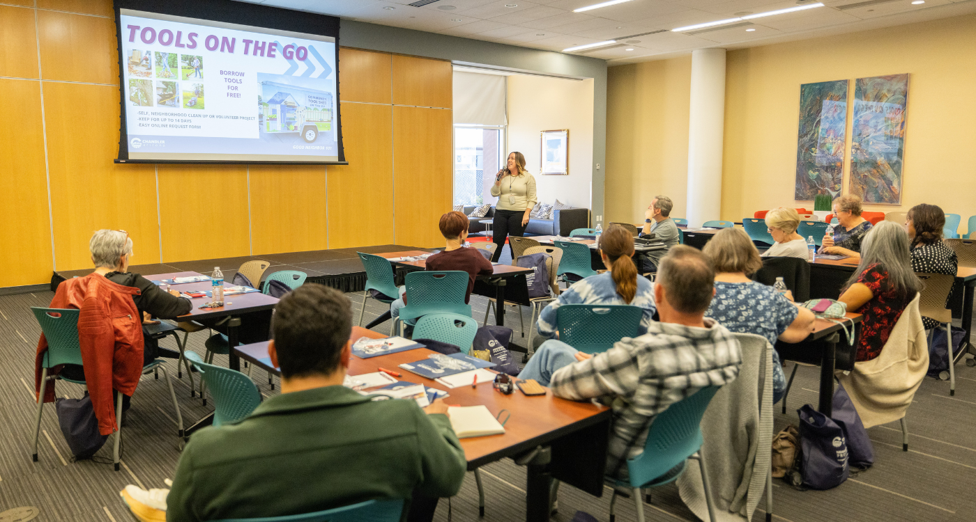 Good Neighbor class in session