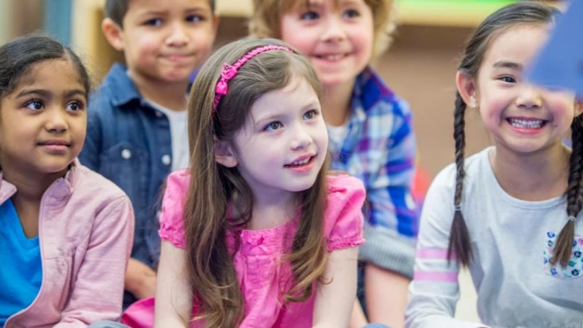 Toddlers at storytime