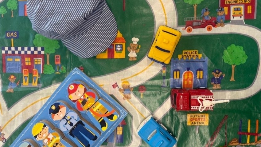 Around Town Children's Play Mat