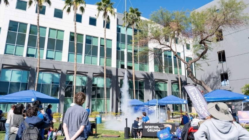 Northrop Grumann Rocket Launch at Chandler Innovation Fair