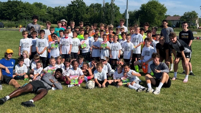 1 Percent Kid and CG Literacy and Soccer Camp