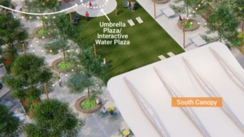 Rendering of The Backyard