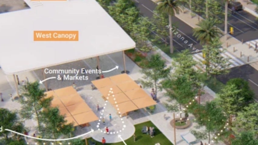 Rendering of The West Commons