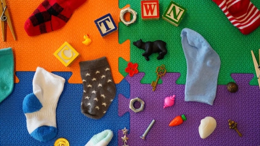 collection of random items genarally lost around the house