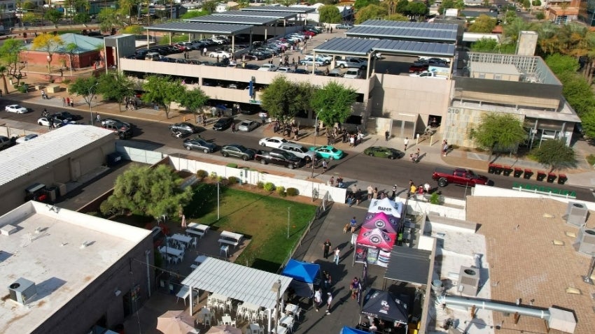Rooftop Car Show