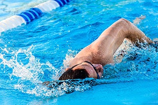 Adult lap swimming Adult lap swimming