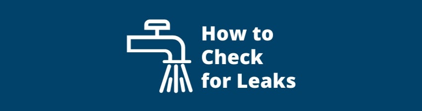 How to Check for Leaks