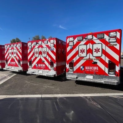 Chandler Fire initiated a new partnership with Maricopa Ambulance that adds ambulance resources to reduce response time and advanced medical equipment that elevates our capabilities.