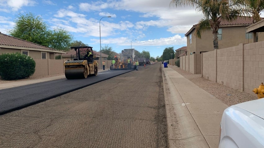 Asphalt Repaving: Mill and Overlay/Inlay