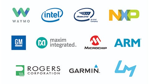 Logos of AV companies with a presence in Chandler