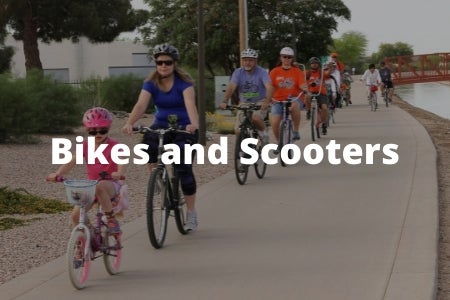 Bikes and Scooters