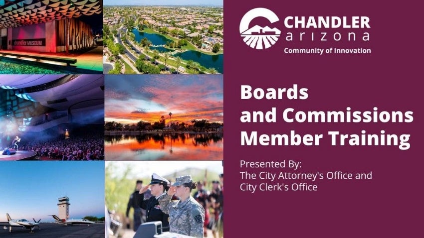 Boards & Commissions Member Training
