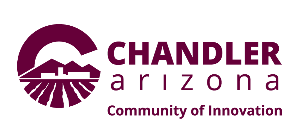 City of Chandler Burgundy Master Logo