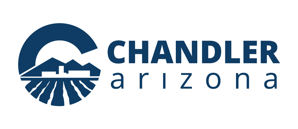 City of Chandler Blue Primary Logo