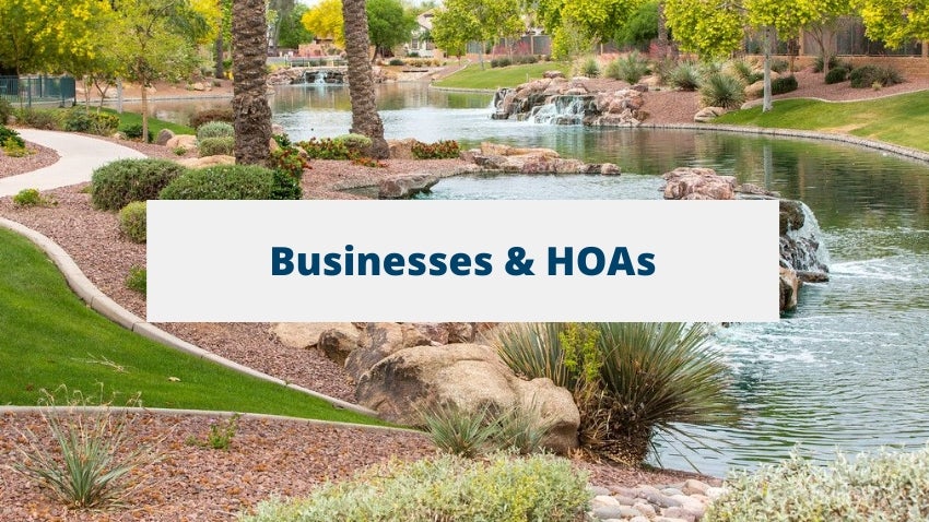 Water Conservation for Businesses & HOAs