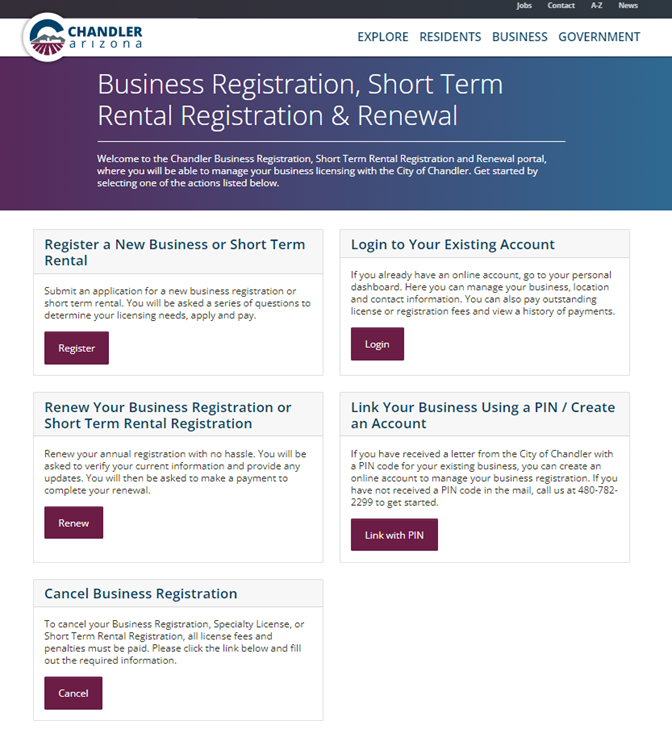 Business Registration Renewal