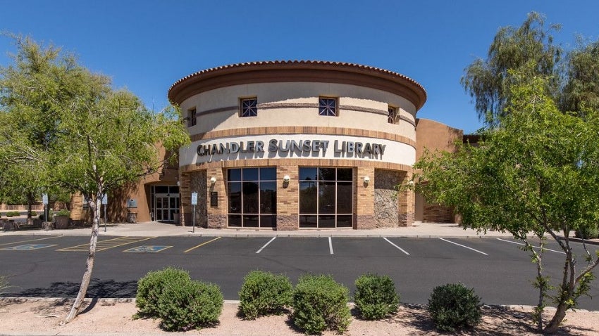 Sunset Library Reopened