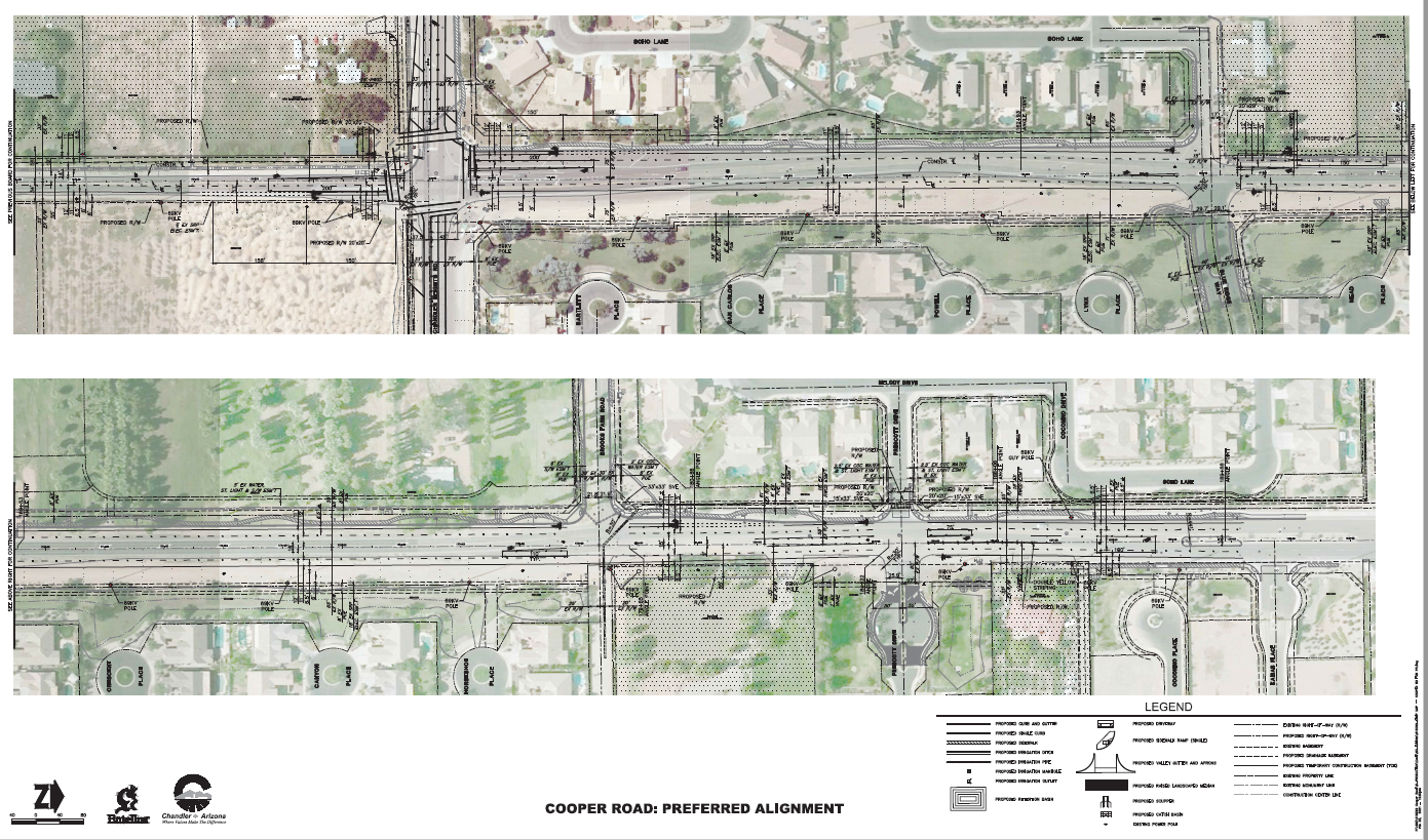 Cooper Road from Chandler Heights to Ocotillo   