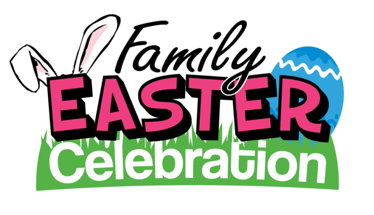 family easter celebration logo