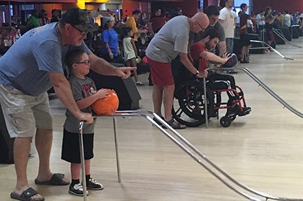 adapted sports bowling