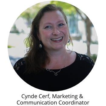 Cynde Cerf, Marketing & Communication Coordinator