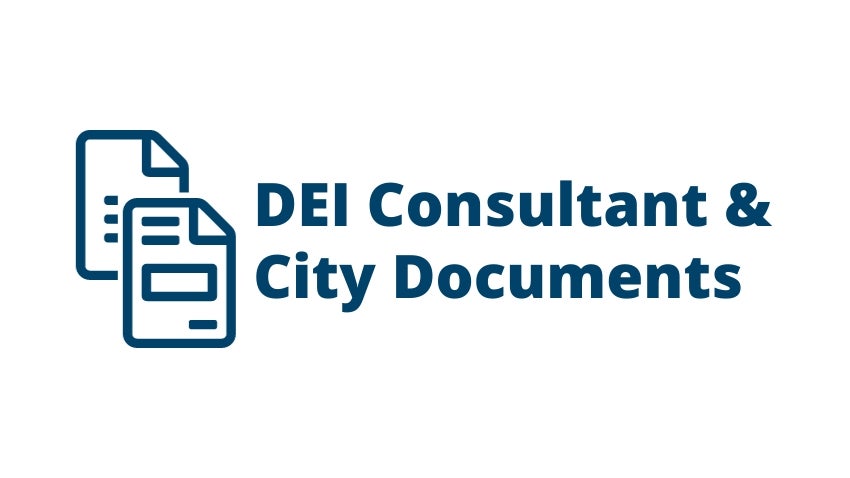  Diversity, Equity & Inclusion Consultant & City Documents Icon