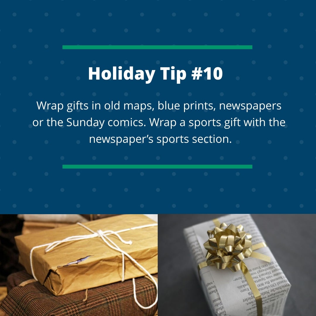 Holiday Tip #10