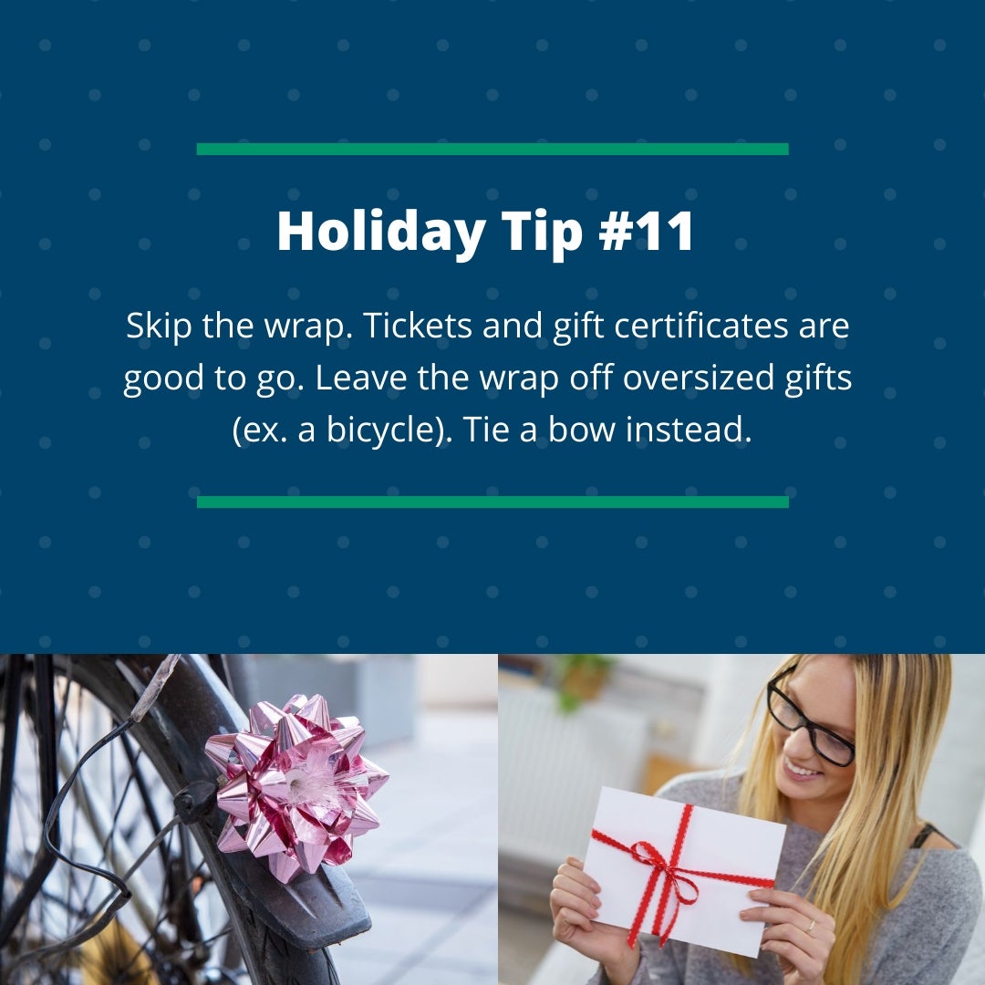 Holiday Tips #11