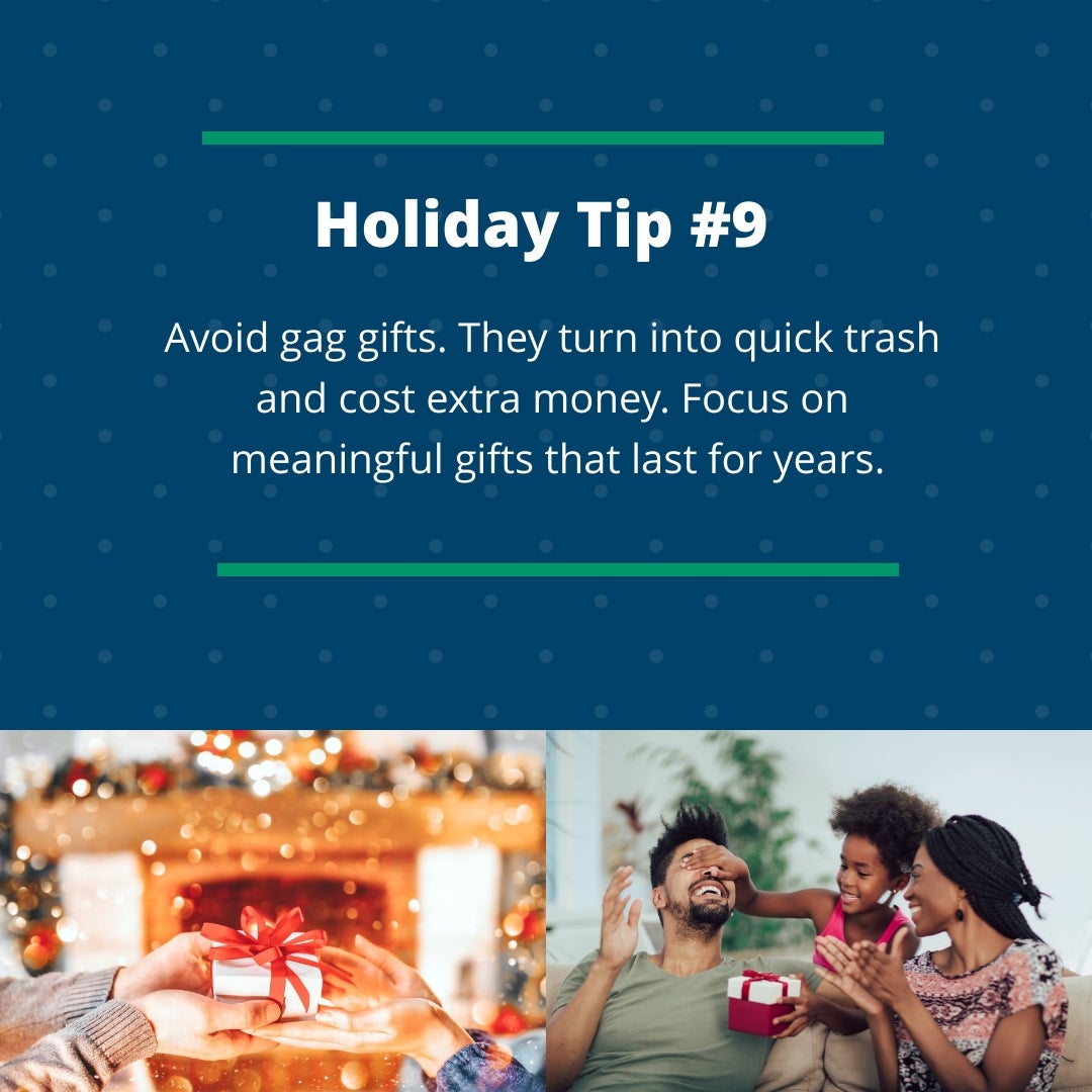 Holiday Tips #9