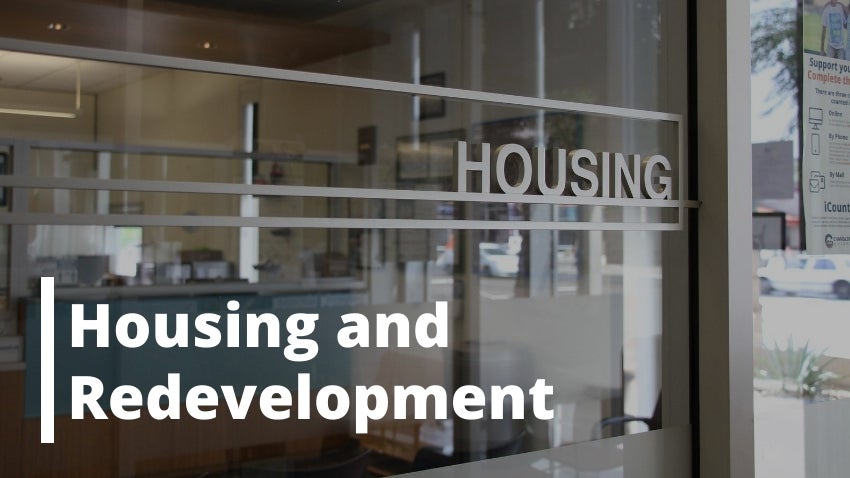 Housing and Redevelopment