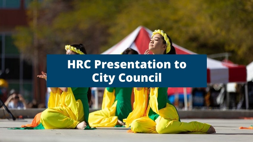 HRC Presention to City Council