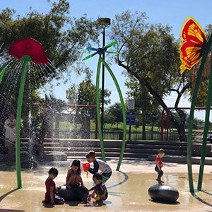 Desert Breeze Park Spray Pad