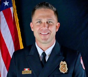 Fire Chief Tom Dwiggins