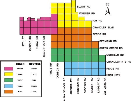 curbside collection map