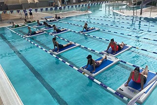 Paddle Board Yoga Class