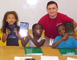 Participants in the Aspire Read to Succeed Program