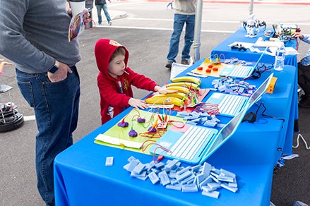 Intel display a the 2019 Chandler Science Spectacular