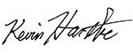 Mayor Kevin Hartke's Signature Mayor Kevin Hartke's Signature