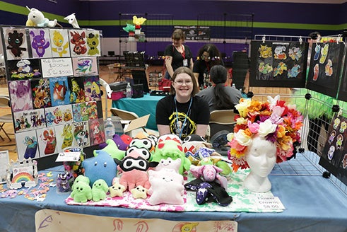 LibCon vendor sells art and memorabilia LibCon vendor sells art and memorabilia