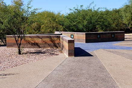 Memorial at Veterans Oasis Park