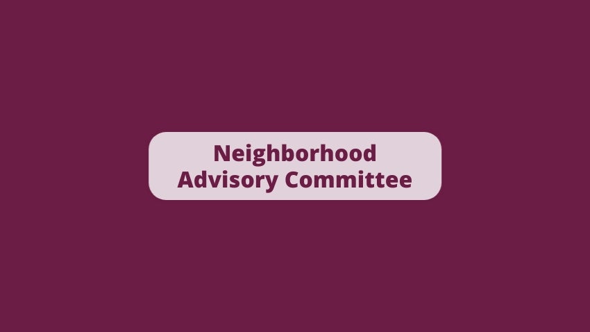Neighborhood Advisory Council