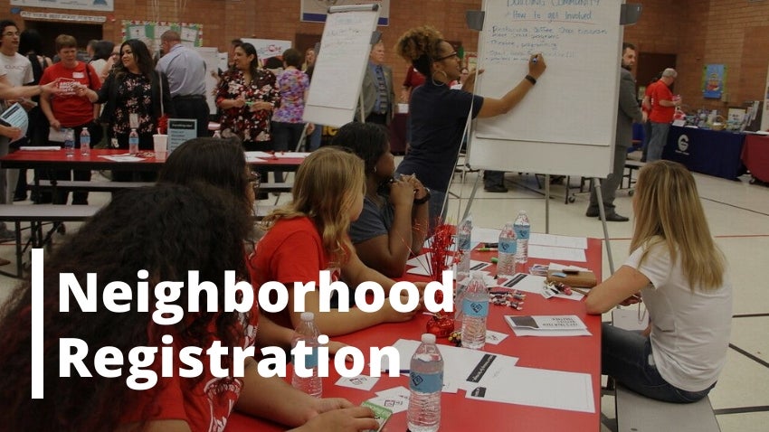 Neighborhood Registration