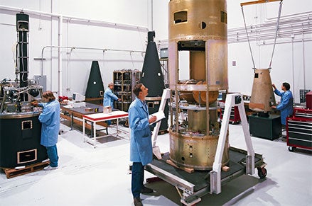  Northrop Grumman workers (Courtesy of Northrop Grumman) Northrop Grumman workers (Courtesy of Northrop Grumman) 