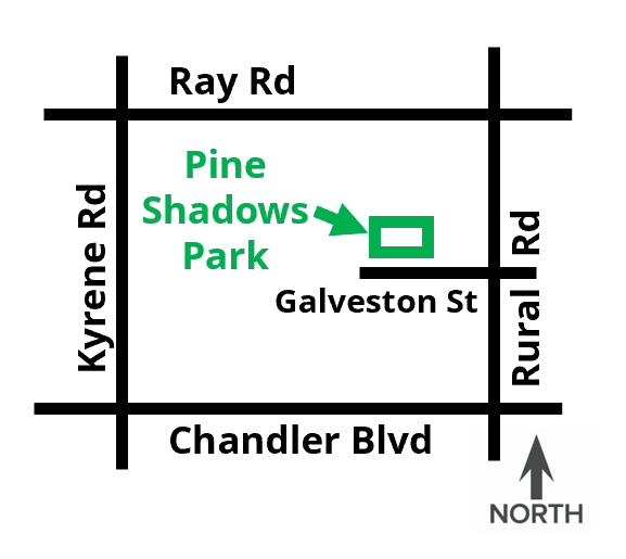 Pine Shadows Park Improvement Map